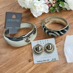 Vintage Gold-Tone Jewelry Bundle | Set of 3 for 1 Price